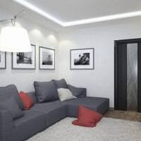 uși de interior în imaginea de design a apartamentelor