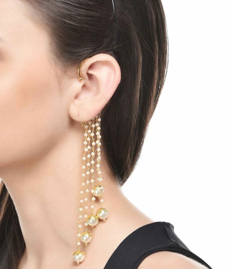 Perleøreringe øreringe smykker trend 2020