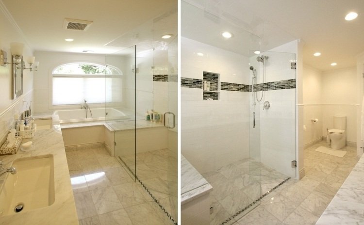 brusekabine-marmor-hvid-lys grå-badeværelse-ruder-brusekabine