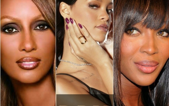 tre-mode-ikoner-Rihanna-Campbell-og-Iman
