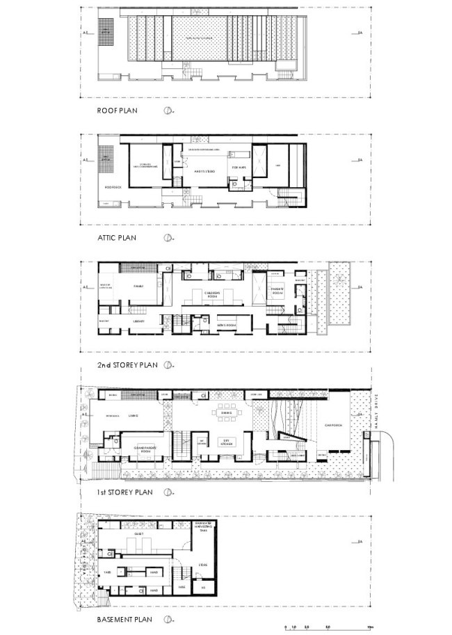 flerfamiliehus nybyggeri plan chang arkitekter