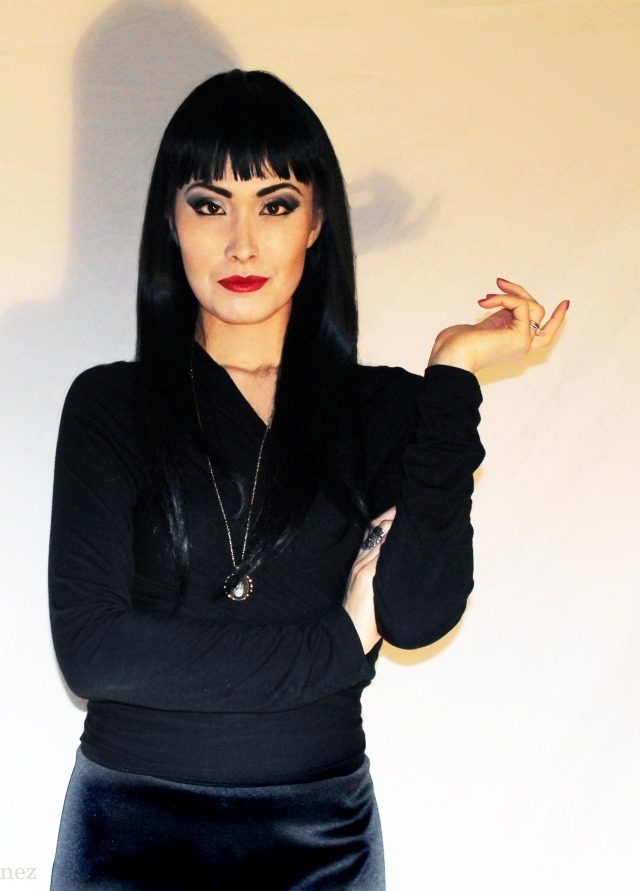 fancy kjole kvinder enkle ideer Morticia Addams