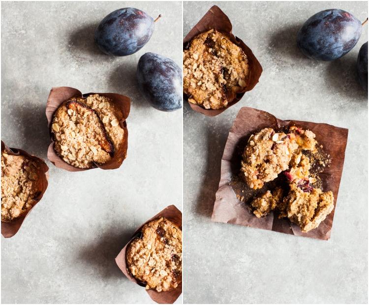 At lave blommemuffins med streusel er en hurtig og nem opskrift