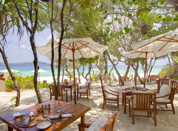 Ferie ved havet-i skov-øen Palawan hotelkompleks