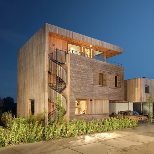 Amsterdam Villa-Rieteiland Oost-Egeon bæredygtig arkitektur