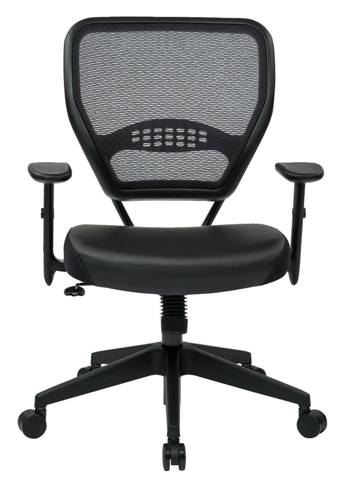 ergonomisk-kontor-stol-gennemsigtig-ryglæn-Office-Star-Air-Grid