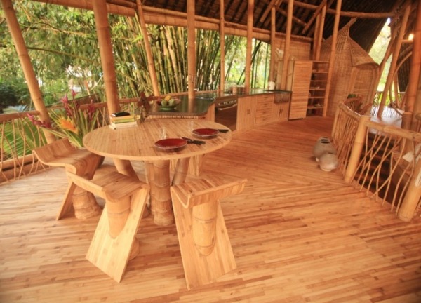 bambus hus indretning design spiseplads bambus møbler