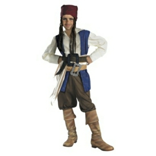 Lav selv karnevalskostumer - pirat Johny Depp