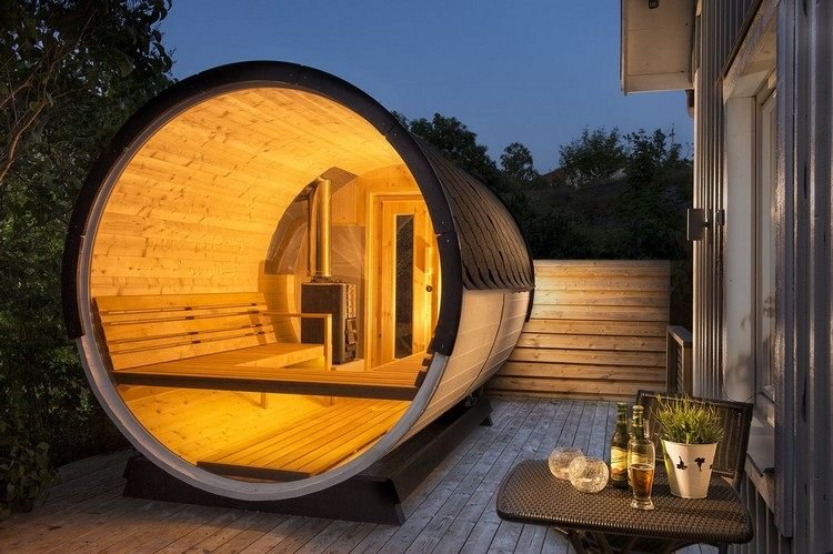 Tønde sauna i haven Tips Køb en sauna