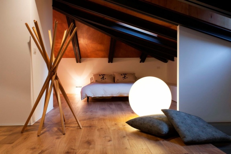 fliser-stort-format-soveværelse-japansk-flair-lampe-kugle