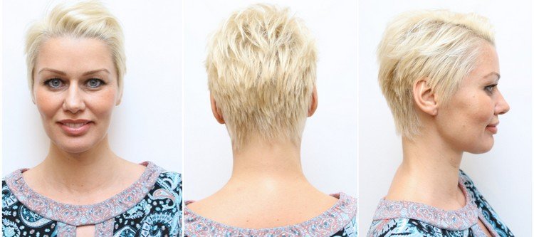 frisurer-blond-hår-kort hårklipp-side afsked