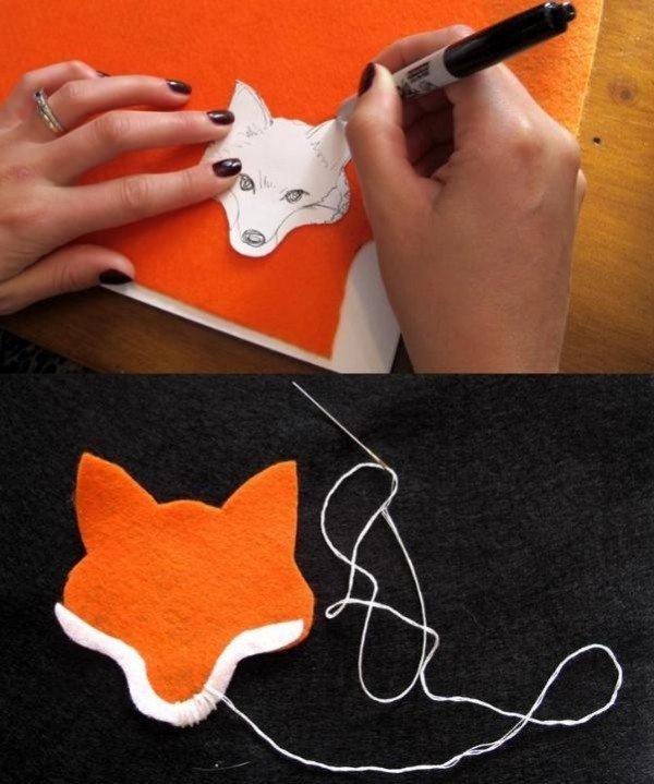 Fox-head-tracing-instruktioner-broderede sko