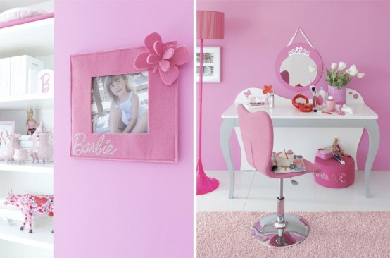 pink soveværelse prinsesse