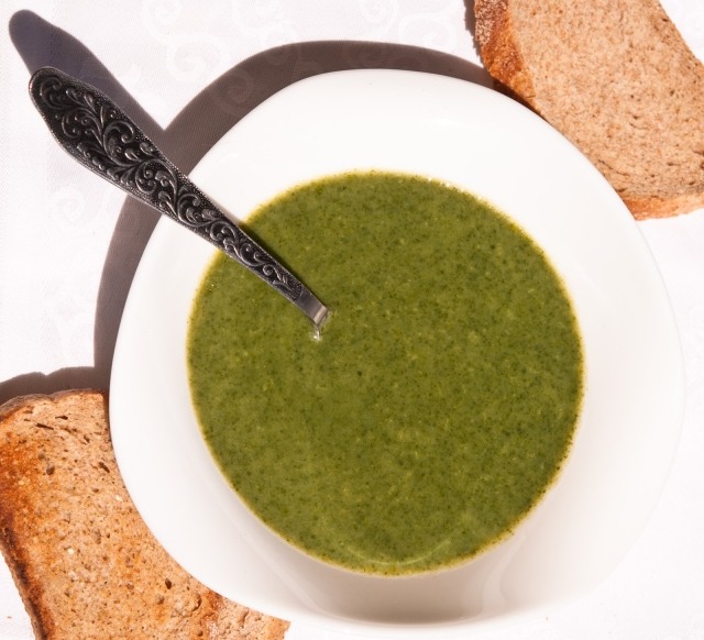 flødesuppe spinatrig på vitaminer Spisetips sund kost madlavning ernæring