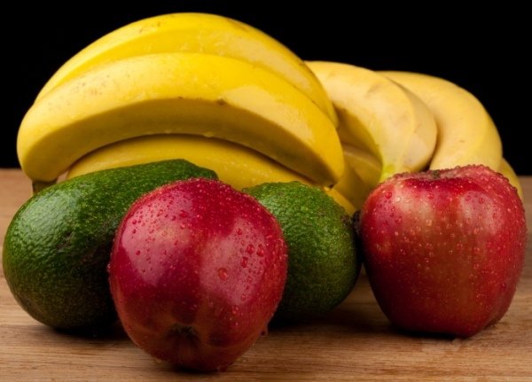 vitaminer bananer æble avocado ernæringsplan holde i god form