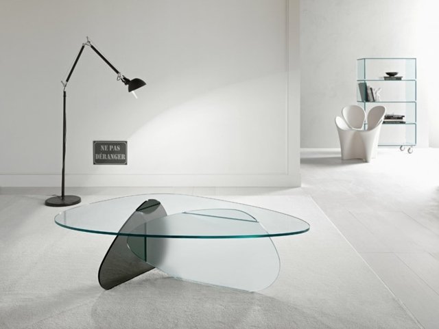 glasbord design moderne karim rashid tonelli