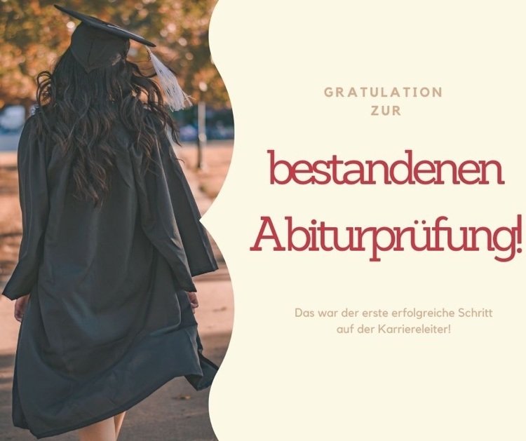 Hvad ønsker du dig til de sidste tillykke med Abitur 2021