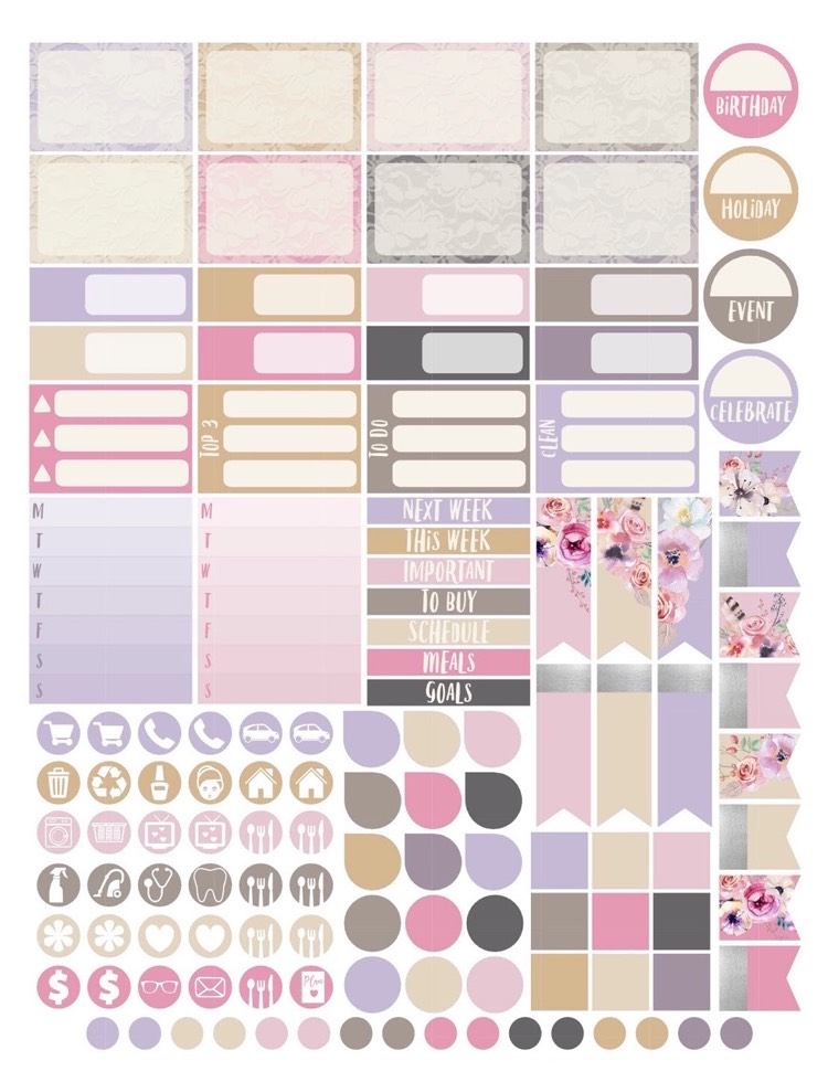 filofax-dekorere-pastel-farver-lilla-pink-bogmærke-blomster