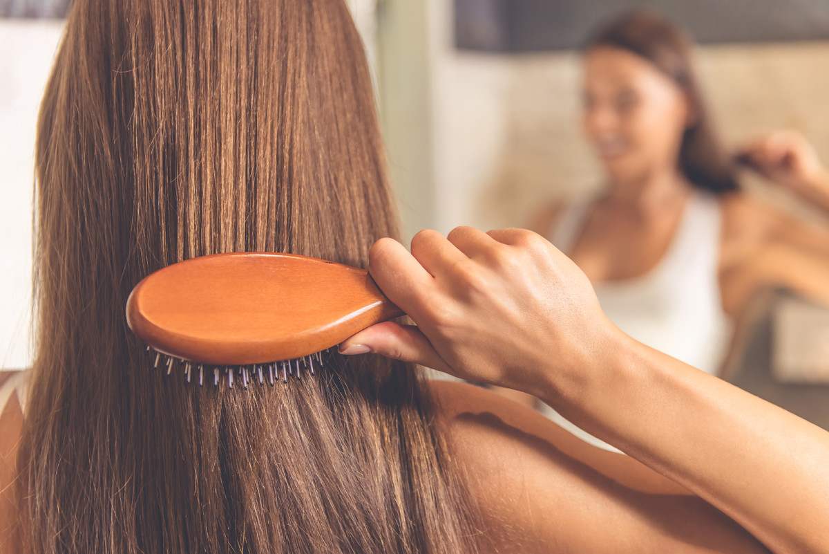 Vask hår uden shampoo Køb hårbørste frisure tendenser kvinder 2019