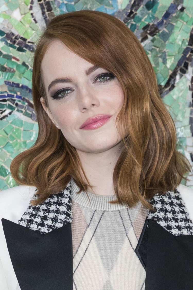 hårfarvetendenser 2019 kobber kanelbrun Emma Stone