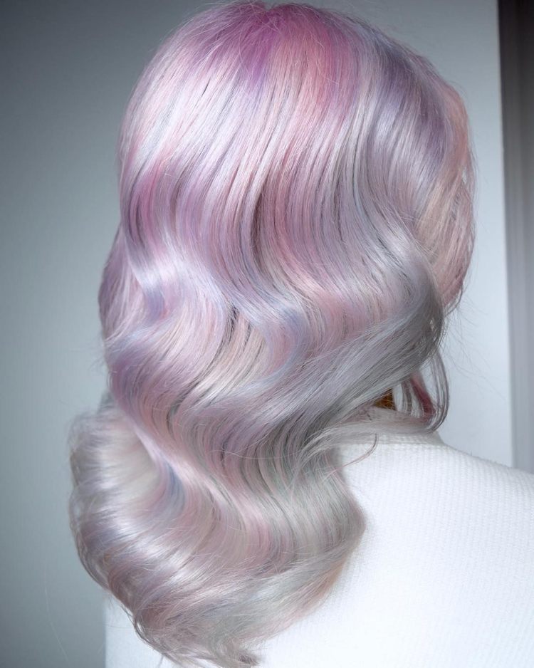 hårfarvetendenser 2019 opal hår pastelfarver