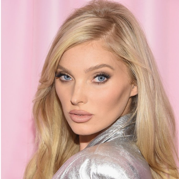 hårfarvetendenser 2019 champagne blond Elsa Hosk