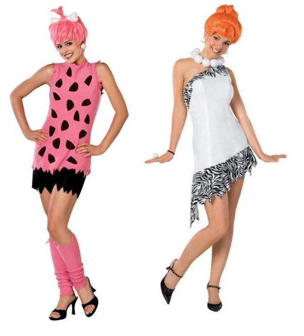 Halloween kostumer-kvinder-Wilma-småsten-familie-Flintstone