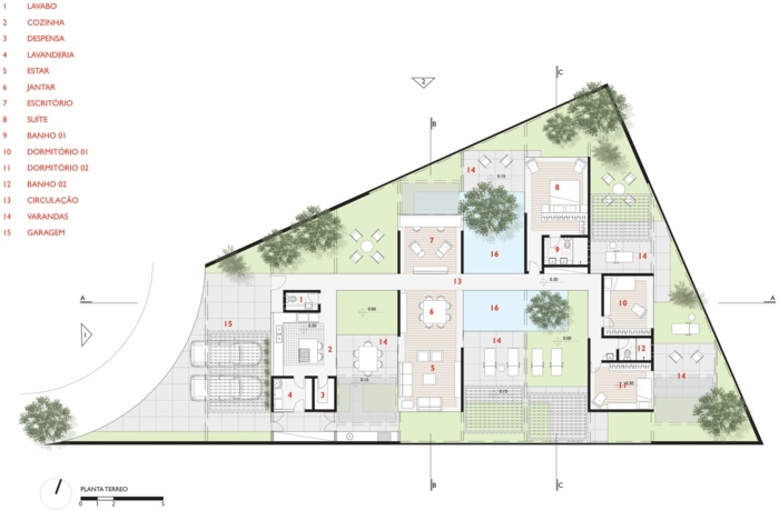 plan hus glidende pergola træ plantegning