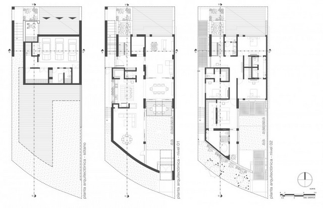 Arkitektur grundplan blueprint udsigt ovenfor