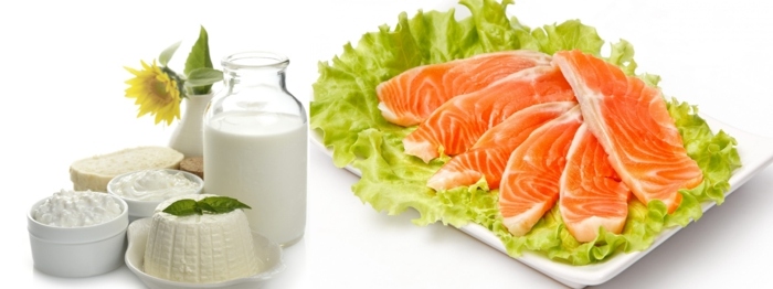 ernæring laks fisk mejeriprodukter kvarkmælk yoghurt