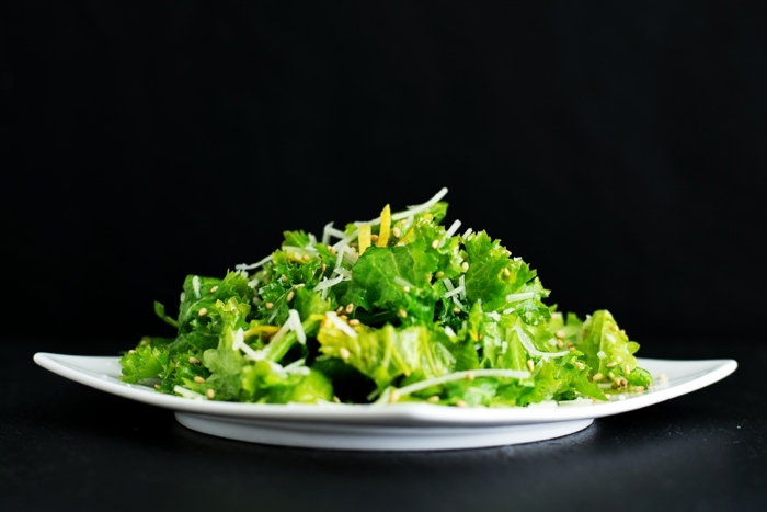 grøn salat ernærings tips tallerken med agurk