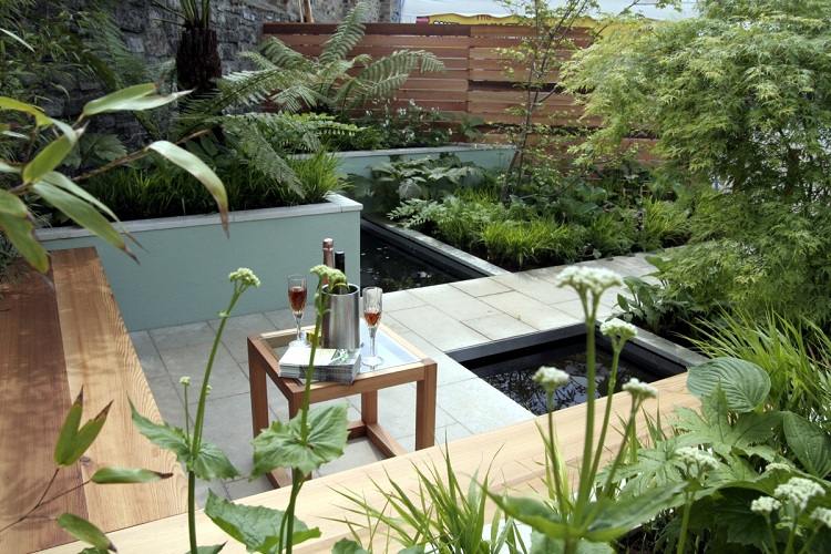 Opret en moderne have - havedam og højbede