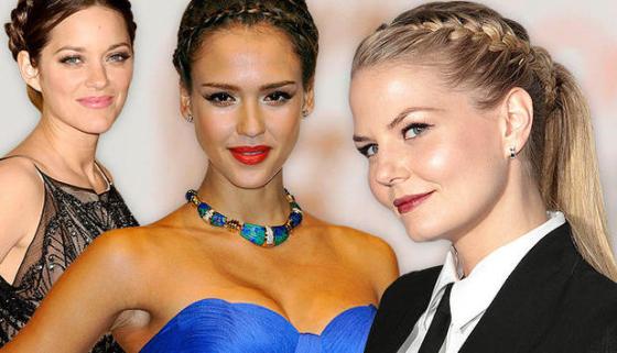 Updo Braid Stars 2014