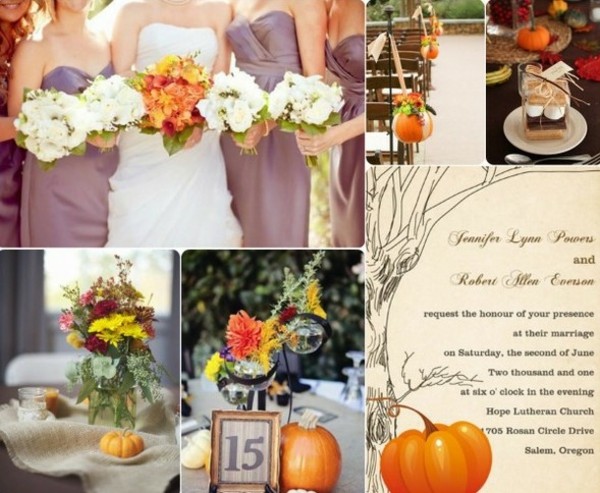 Bryllup-invitation-græskar-dekoration-til-bordet