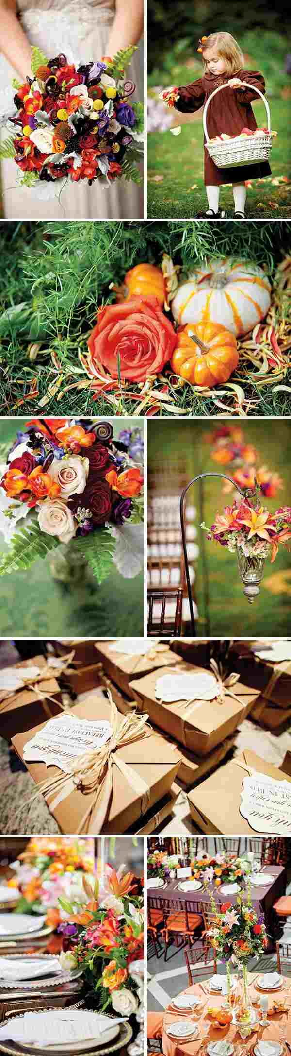 Blomster-bord-indretning-i-efterår-brudepige