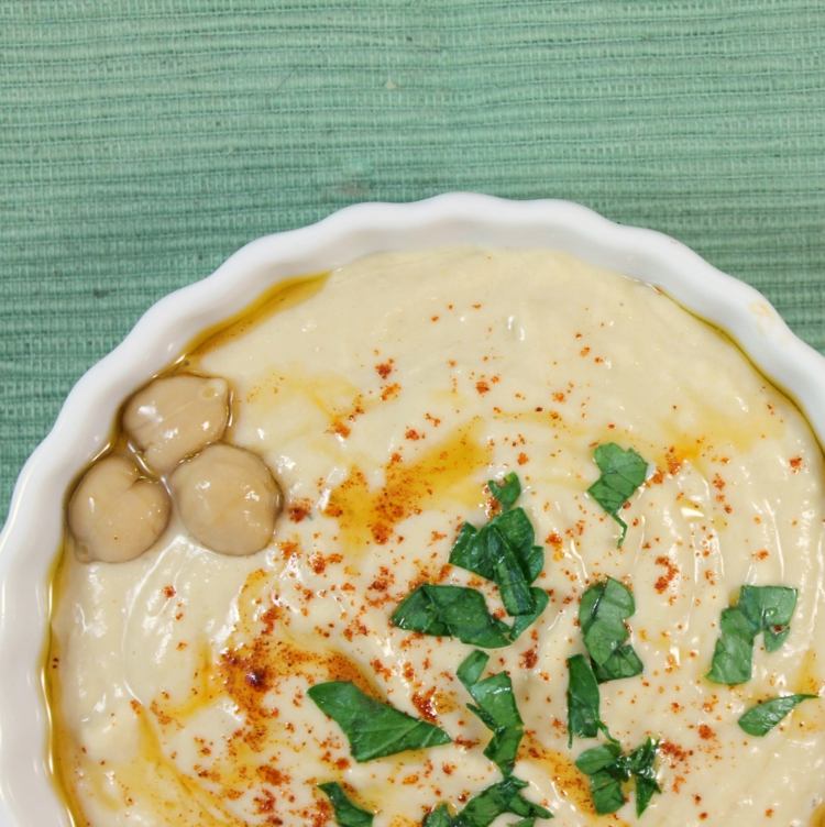 lav hummus persilleærter paprika selv