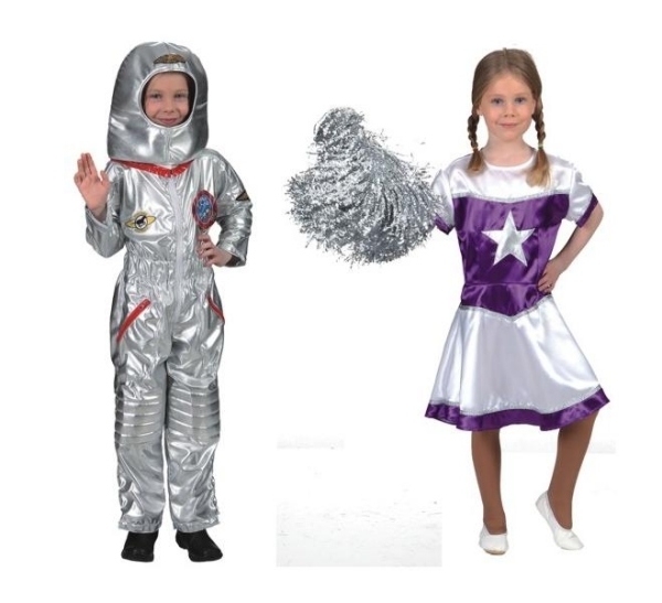 kosmonaut majorette piger tøj karneval ideer