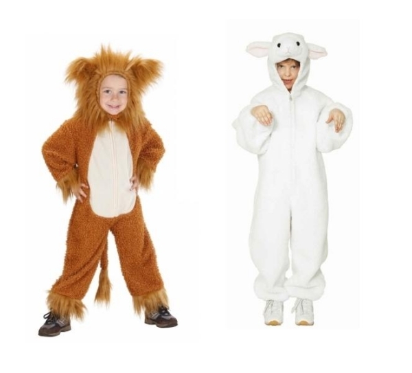 Dyr løve lam Mardi Gras artikler kostume ideer børn ideer