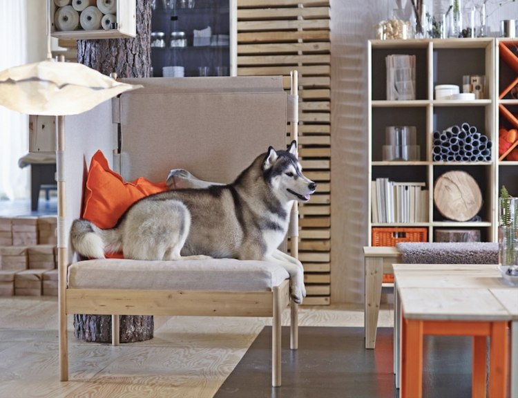 Ikea online katalog sofa to-personers linned stof ideer