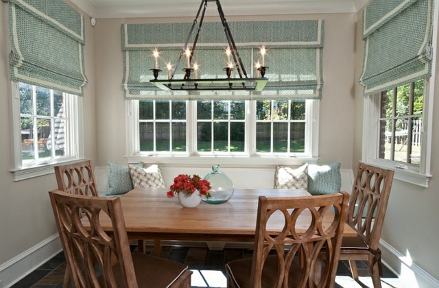 Spiseplads-køkken-bord-lavet af massivt træ-foldbare persienner
