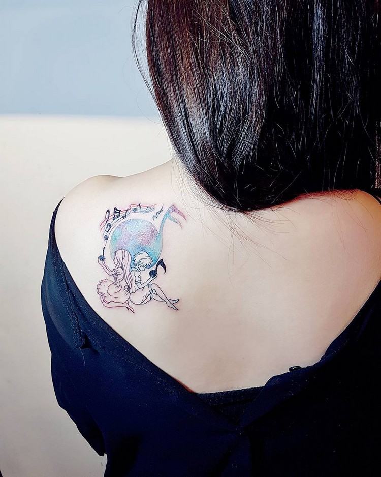 stjernetegn tatovering tvillinger farver musik