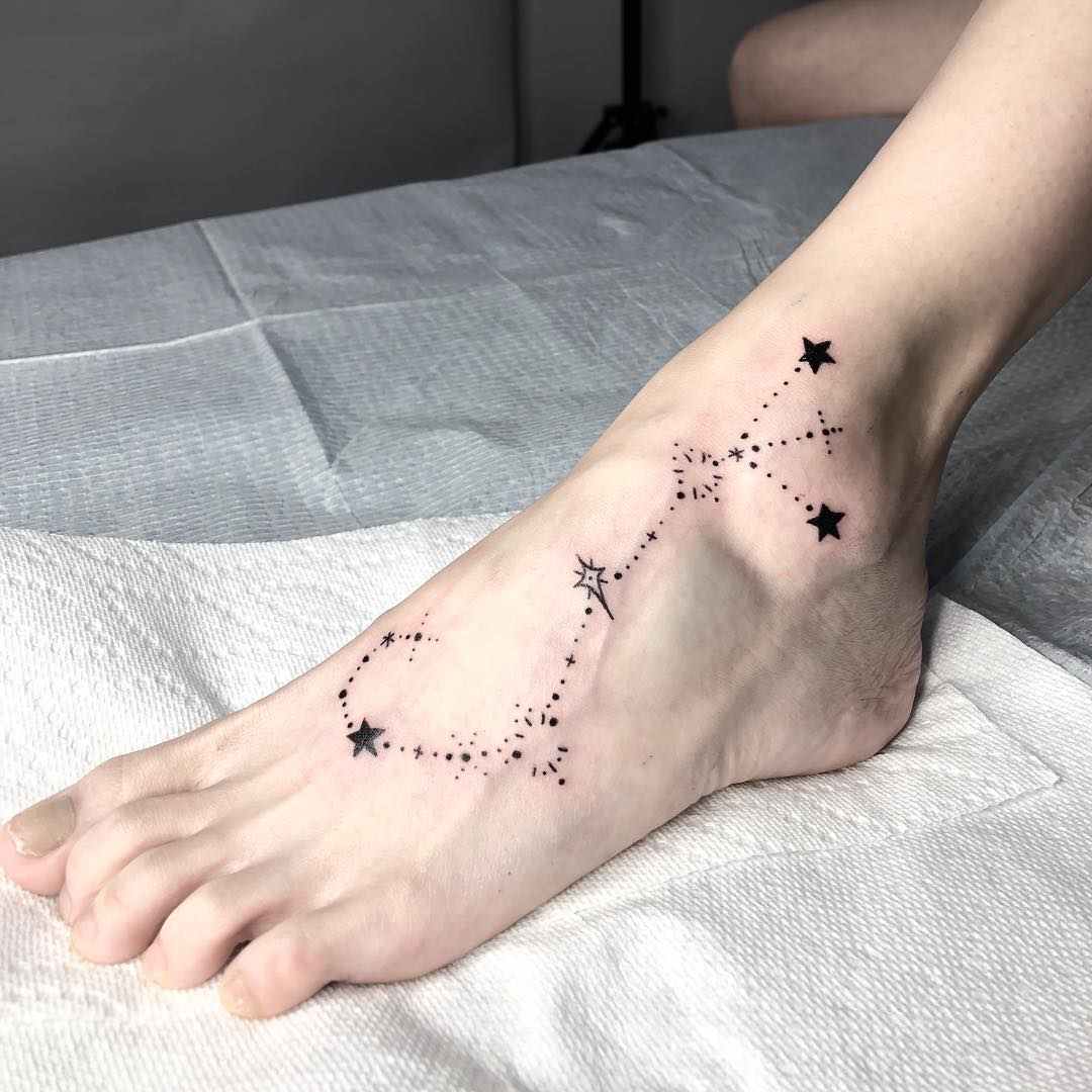 Zodiac Sign Tattoo Scorpion Ideas Foot Tattoo Pain Tattoo Trends Kvinder
