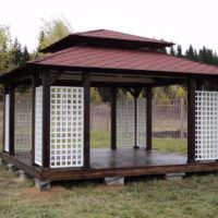 Gartenpavillon im japanischen Stil