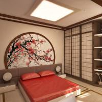 Makuuhuoneen sisustus kiinalaiseen perinteeseen