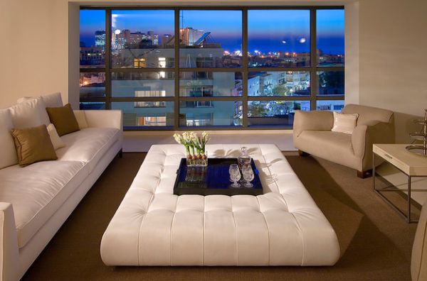 smukt design stilfuldt sofabord i lædermøbler