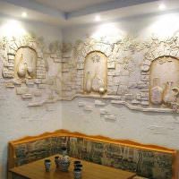 Декориране на стени с текстурирана мазилка