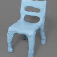 כיסא נייר דקורטיבי של נייר