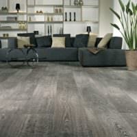 graues Laminat-Design