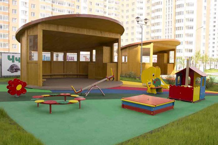 Tilrettelæggelse af et legeområde på børnehavepladsen
