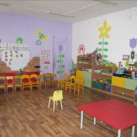 Interiøret i en almindelig børnehave